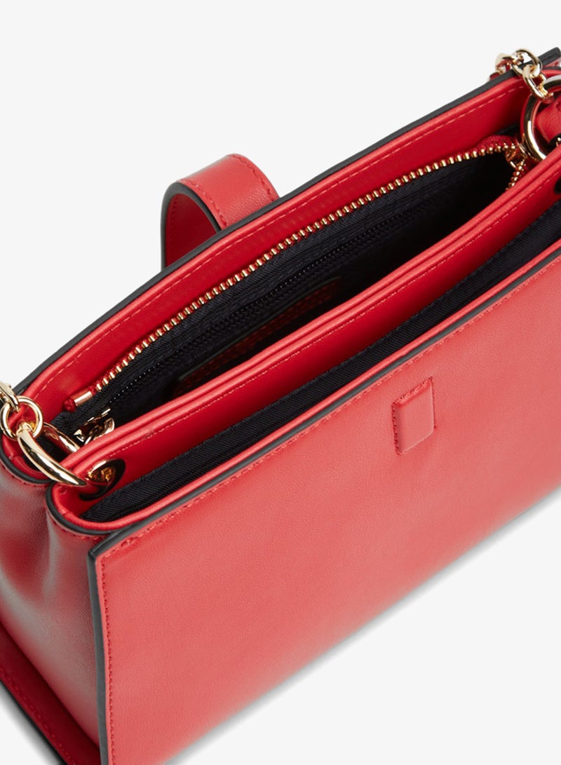 TOMMY HILFIGER TH Monogram Chain Strap Crossover Bag - Image 4